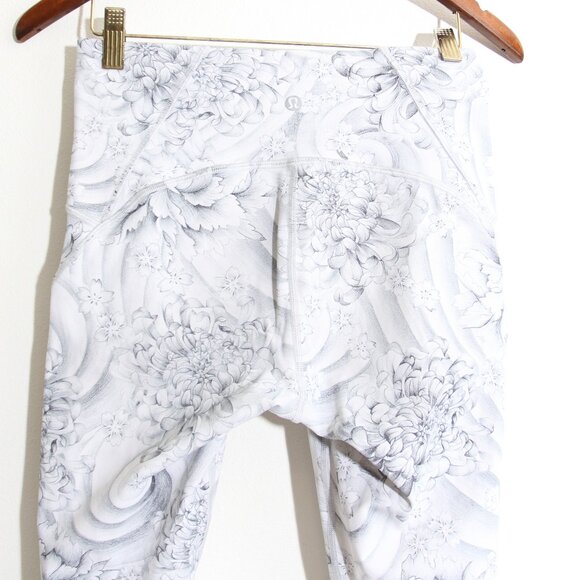 Lululemon Train Times 7/8 Pant Leggings *25" Twine White Multi / White Luxtreme - Picture 8 of 15